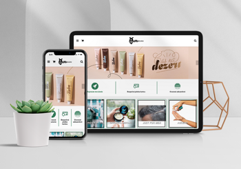 Tvorba webu s e-shopom v BiznisWebe: barber shop